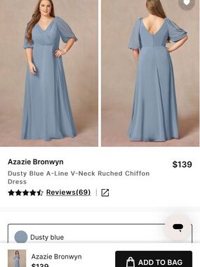 azazie a-line/princess square neck floor-length chiffon bridesmaid dress reviews | Dresses | Terracotta Bridesmaids Available in Plus Size LowStock:42675712557107 Dusty Blue Sheath Spaghetti Color:Other Colors (Leaving a note)